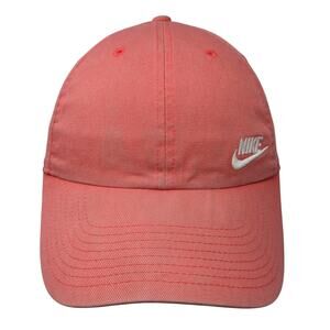 Nike Slideback Hat Pink One Size Adjustable Embroidered Logo Swoosh